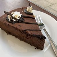 Chocolate cheese cake  at V Sorte Hest in Copenhagen