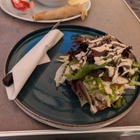 Vønsesalat smørrebrød at V Sorte Hest in Copenhagen