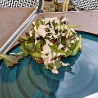 Avocado and cashew cheese sandwich at V Sorte Hest in Copenhagen