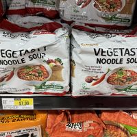 vegan noodles (always double check labels)   at H Mart in San Diego