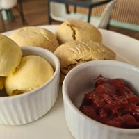 Scones at Grand Patisserie  in Paignton