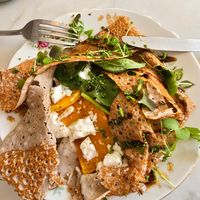 Galette Jean Paul vegan version at Et Alors gent in Ghent