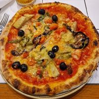  at Giovanni's Caffe' and Pizzeria in Cambridge