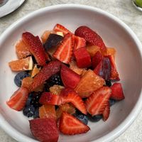 Seasonal fruit bowl   at Great White in Venice