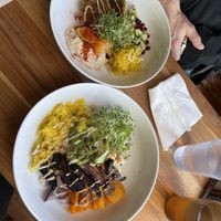 Felafel and Rice bowl  at Cafe Joust  in Catskill