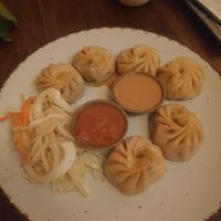 Vegan steamed momos at Tibet Haus in Berlin