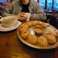 10 piece vegetarian momo at Tibet Haus in Berlin