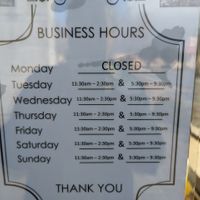 Business hours at Honest in Fremont
