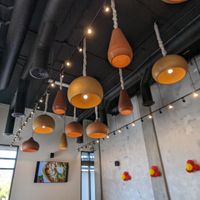 Beautiful high ceilings & lighting at Honest in Fremont