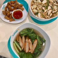 Two mains and a side   at So Vegan - Lotus Ladprao in Bangkok