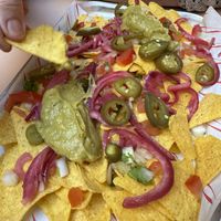 Nachos. Boooring    at Los Gordos in London