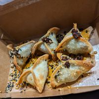 Truffle dumplings at Shlen - Salamanca in Madrid