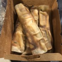 Pato Pekín. Muy agradable con salsa agridulce  at Shlen - Salamanca in Madrid