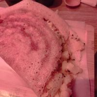 Dosa con salsa de coco at Shlen - Salamanca in Madrid