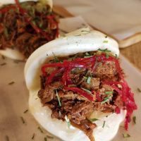 Bao Pulled Pork at Shlen - Salamanca in Madrid
