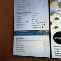 Menu at Swoon Gelato - Wapping Wharf in Bristol