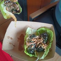 Impossible wrap appetizer at Chem Gio in Portland