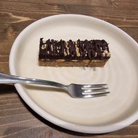 Snickers slice at Madal Cafe in Budapest