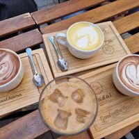 Drinks at Madal Cafe in Budapest