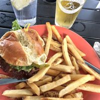   at Peach's Grill in Yellow Springs