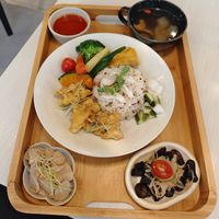 韓式炸菇飯 at Dandelion 常不輕 關渡店 in Taipei