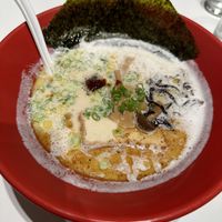 Veggie ramen in soy milk soup base   at Gogyo Ramen in Niseko