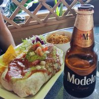Vegan chimichanga  at El Mexicano Zapata in Hamilton