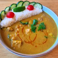 Indian Curry at Loving Vegan  in Hafnarfjordur