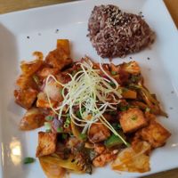Sweet & Sour at Loving Vegan  in Hafnarfjordur