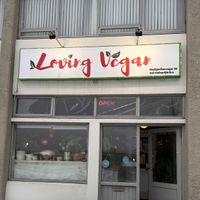 Easy to find, good parking..  at Loving Vegan  in Hafnarfjordur