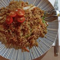 Arroz frito con verduras at Warung Indostar  in Viveiro