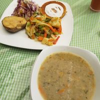 Lunch #Veganuary at Prashanti Restaurante y Tienda Naturalista in Neiva