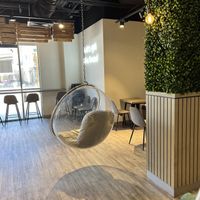 Seating options  at Bun Mi in Subiaco