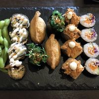 All in one 16pcs sushi 🍱   at SUPE Vegan - George Town in Penang