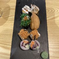 Medium sushi All in one platter   at SUPE Vegan - George Town in Penang