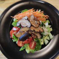 Salad with mushrooms at SUPE Vegan - George Town in Penang