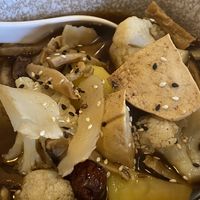 traditional herbal soup  at SUPE Vegan - George Town in Penang