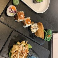 My order. All dishes very beautiful and flavorful   at SUPE Vegan - George Town in Penang