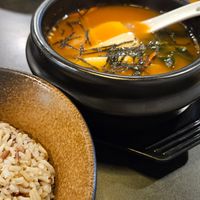 Soupy kimchi dish at SUPE Vegan - George Town in Penang