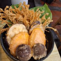 Yasai tempura at SUPE Vegan - George Town in Penang