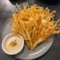 Enoki tempura! 🕺💃  at SUPE Vegan - George Town in Penang