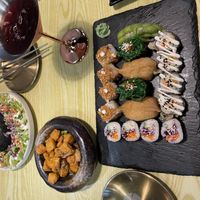 Popcorn mushroom and all in one large  at SUPE Vegan - George Town in Penang