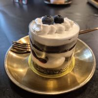 Chocolate blueberry cake at SUPE Vegan - George Town in Penang