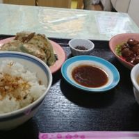 all for less than 900 yen! at Senjo Handmade Gyoza Shop in Tokyo