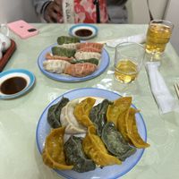   at Senjo Handmade Gyoza Shop in Tokyo