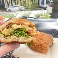 Breakfast sandwich  at Urban Deli in Savannah