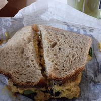 Chicken salad sandwich at Urban Deli in Savannah