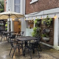 Outdoor Seating  at Urban Deli in Savannah