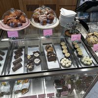 EVERYTHING here is vegan!   at Elias Coffee Shop in Prague