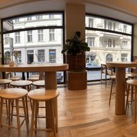   at Elias Coffee Shop in Prague